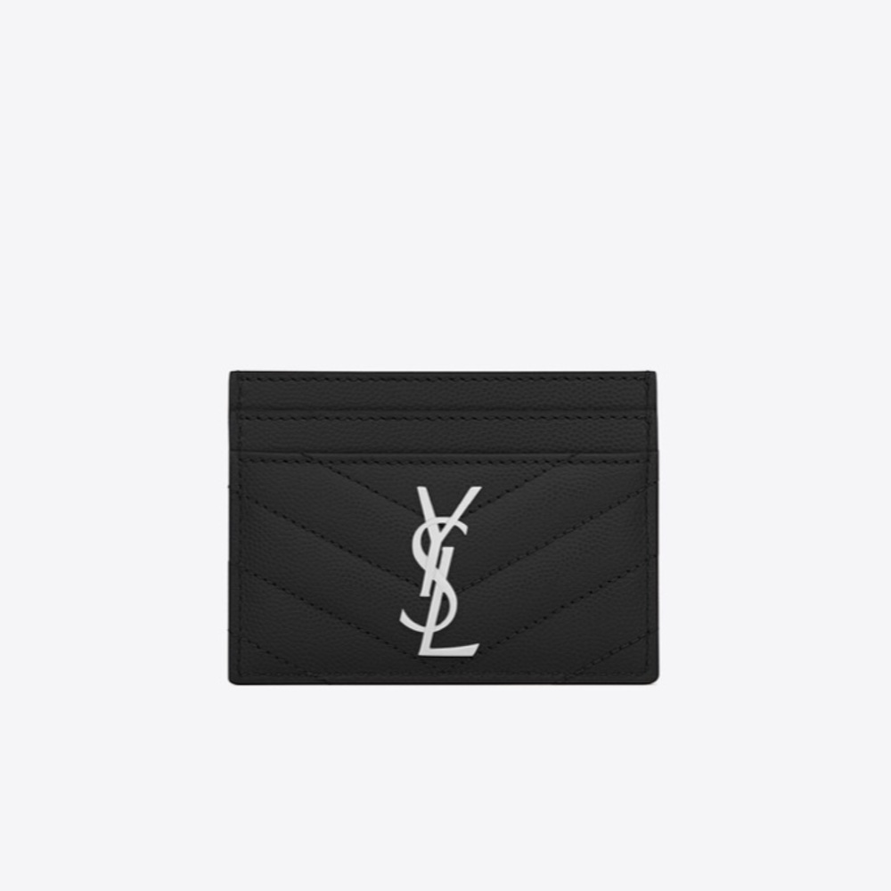 YVES SAINT LAURENT CASSANDRE MATELASSÉ CARD CASE